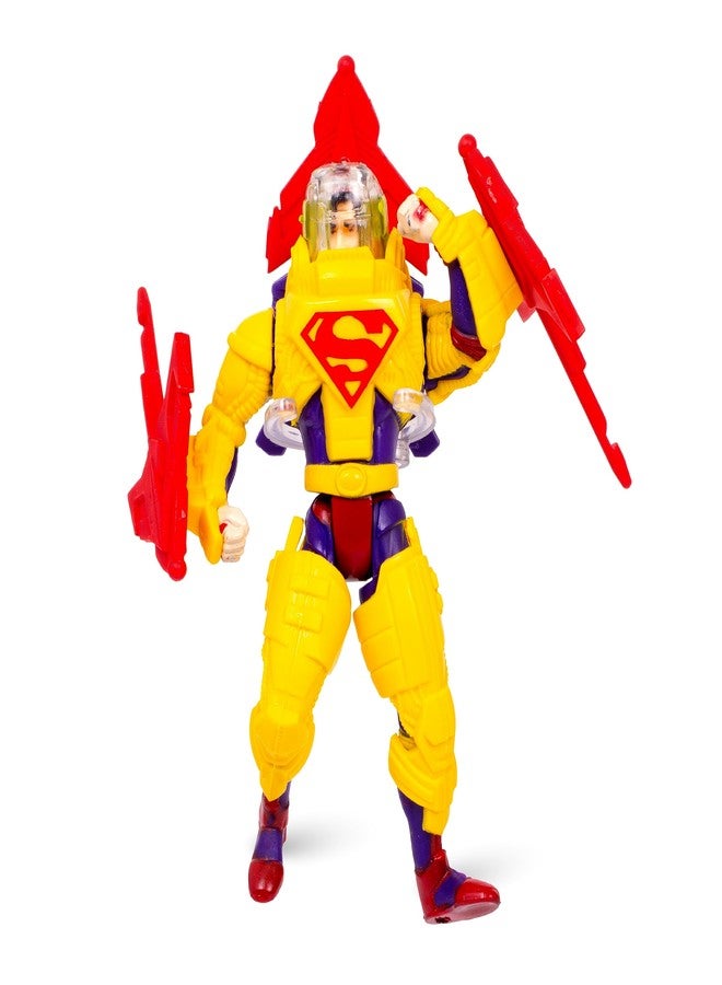 Funskool-Lunar Combat Superman,Classic Action Figures with Articulation,6 inches,Collectible,for 4 Year Old Kids and Above,Toy - Image 1